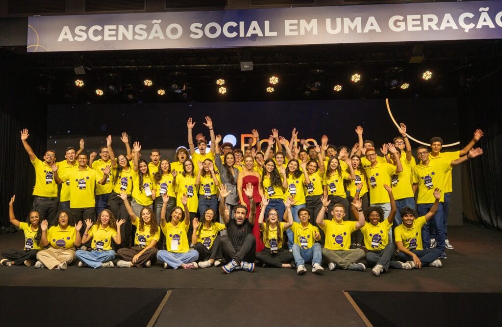 Diego Barreto iFood com alunos
